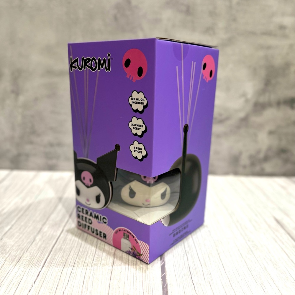 Kuromi Ceramic Reed Diffuser BNWT